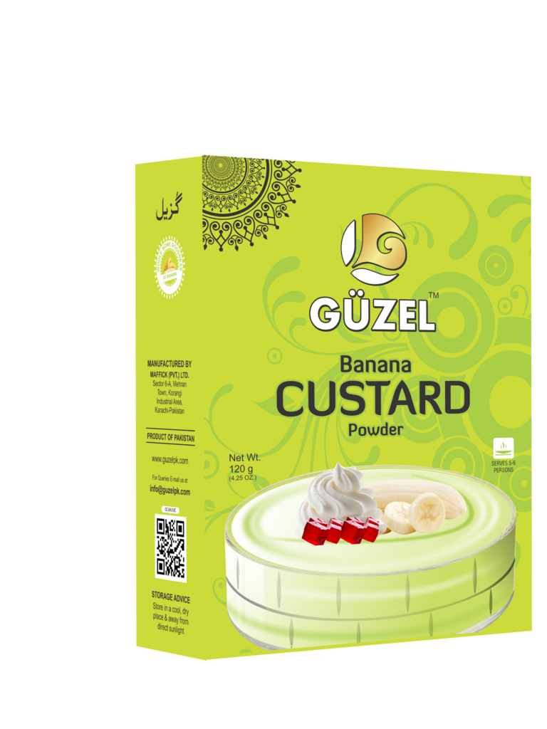 Guzel banana custard