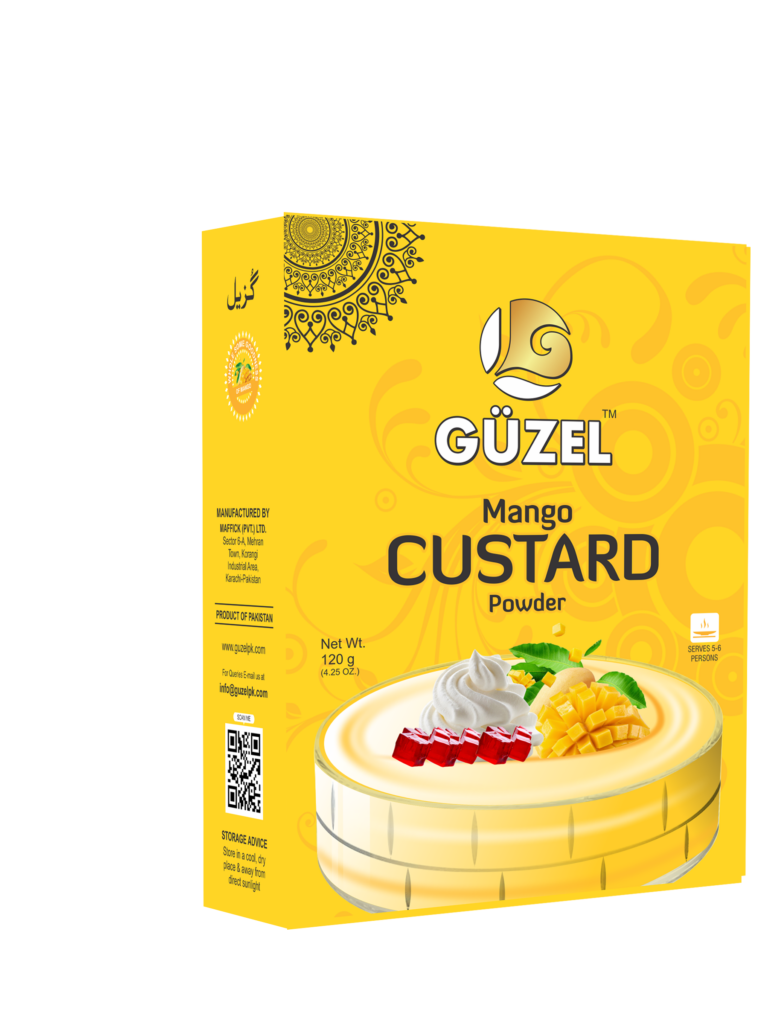 Guzel mango custard